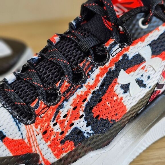 Under Armour Curry 2 Low Flotro Davidson PE Unreleased Shoes Women's 9 Black Red - Picture 8 of 15